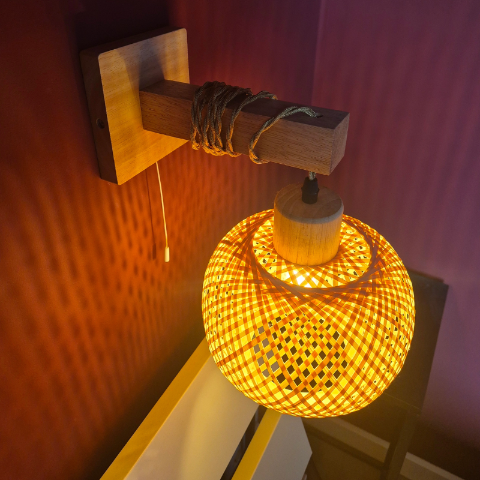 Applique murale bois | Babou