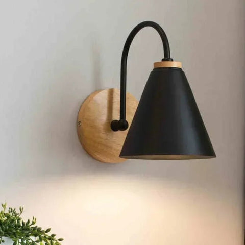applique murale noire