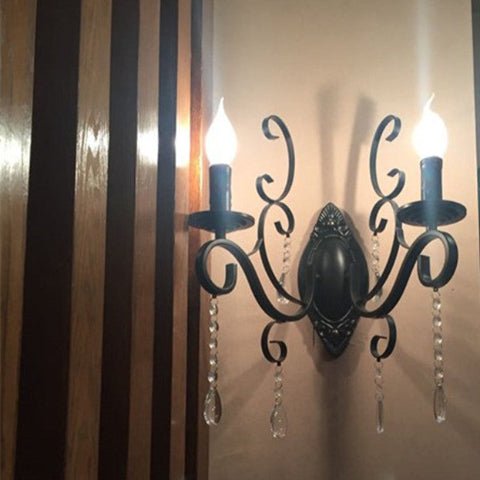 applique murale chandelier lumière douce