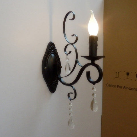 applique murale chandelier un bras