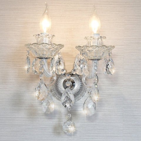 applique-murale-chandelier- vienne deux bras