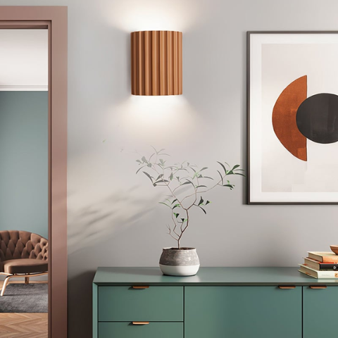 applique-murale-couloir sur buffet