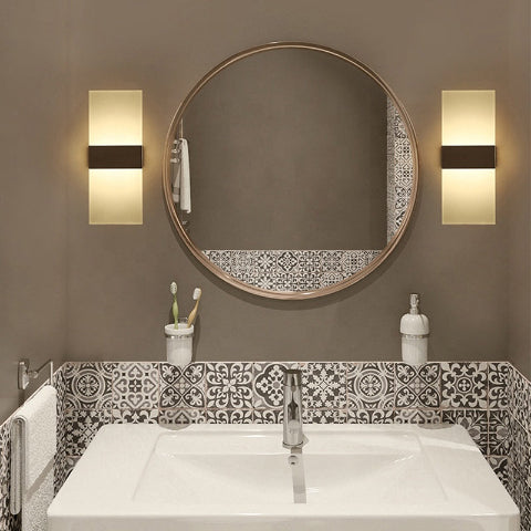 applique murale design au dessus evier