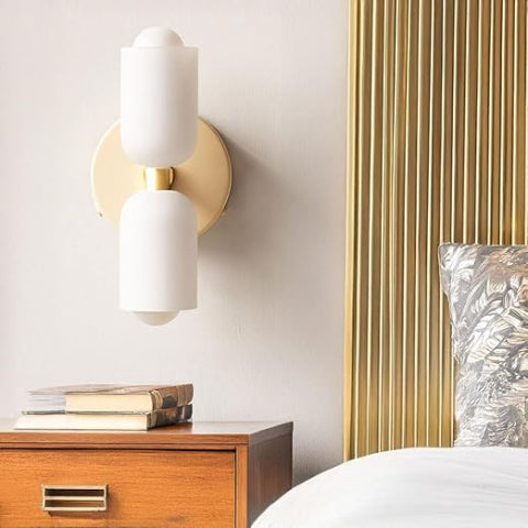 applique murale design chandelier lit