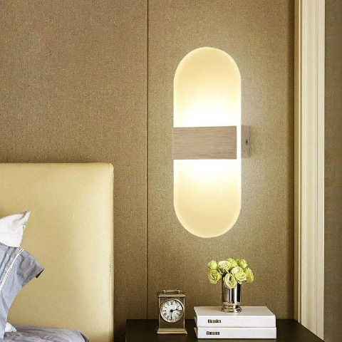 Applique murale design structurée — Lumen Curve