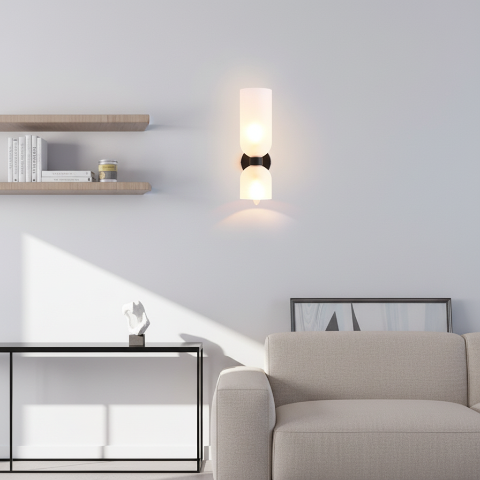 applique murale design duo opalin fauteuil