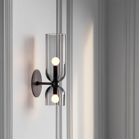 applique  murale design duo smoky