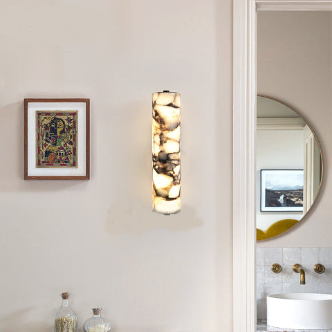 Applique murale design en marbre noir - Elya Ombre