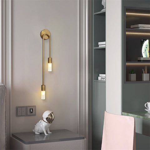 applique-murale-doree-chandelier-moderne