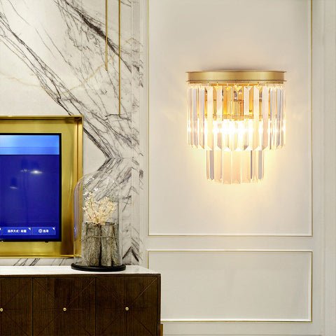 applique murale doree queen