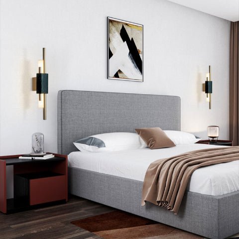 applique murale doree xylo noire et or