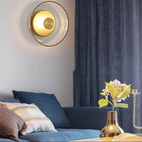 Applique murale en verre| Bol