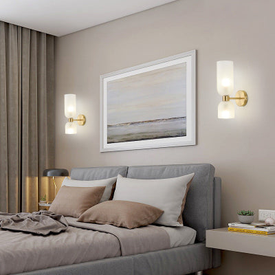 applique murale en verre lampe de chevet