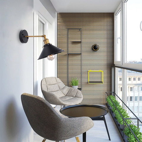 applique murale industrielle terasse