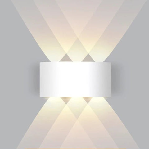 applique murale led blanc-3led