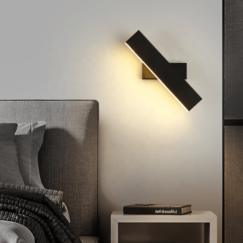 applique-murale-led-noire-chamre-a-coucher