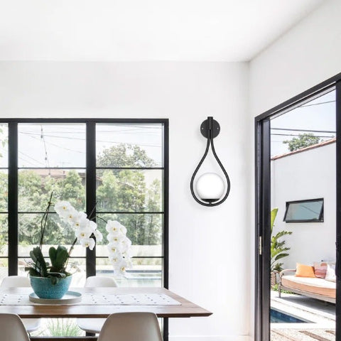 Applique murale noire | Laperla