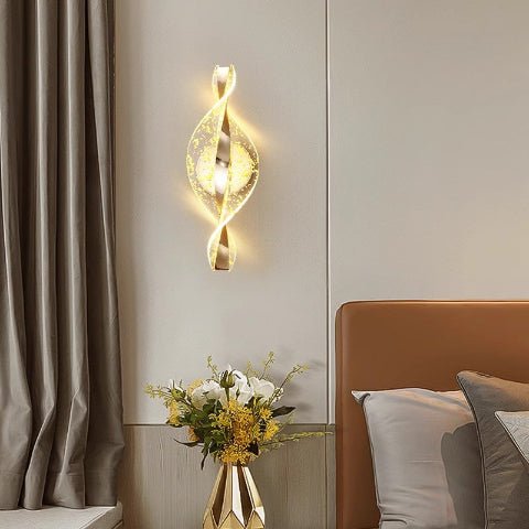 APPLIQUE MURALE ORIGINALE| Torsade - Lumière de Léora