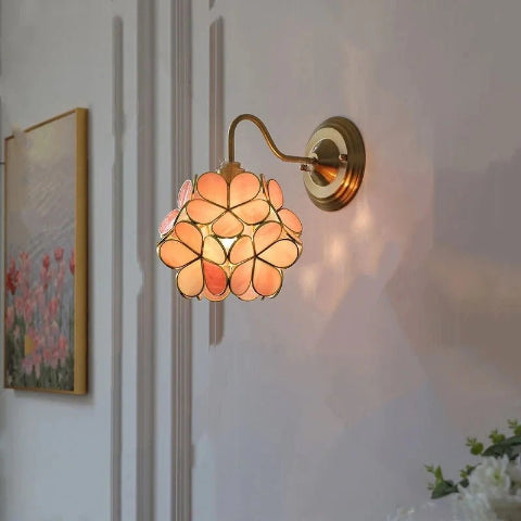 Suspension Fleur| Spring Rose Orangé