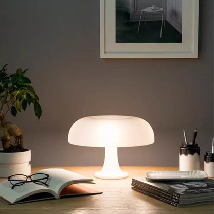 LAMPE CHAMPIGNON BLANCHE| Pure