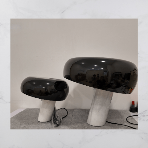 lampe champignon noir
