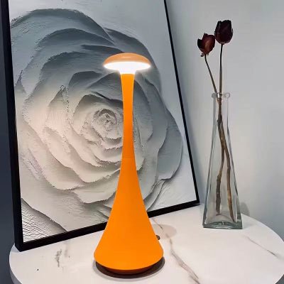 Lampe champignon orange | Auréa