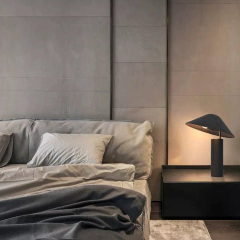 lampe champignon noire