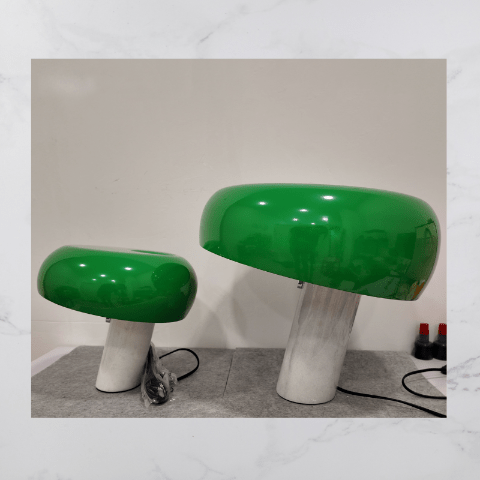 lampe champignon vert