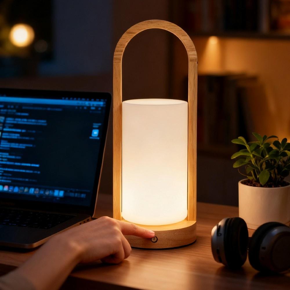 Lampe de Chevet Bois Nagori