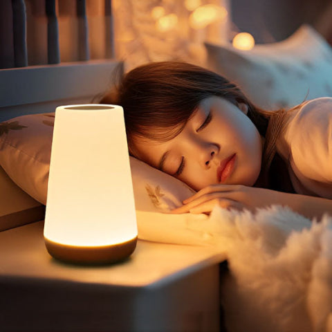 lampe de chevet comme veilleuse