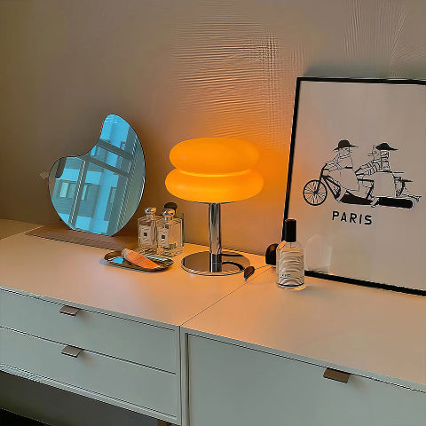 lampe orange chambre