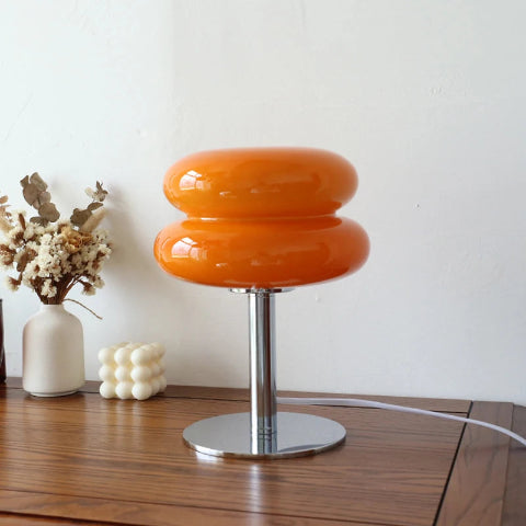 lampe orange macaron