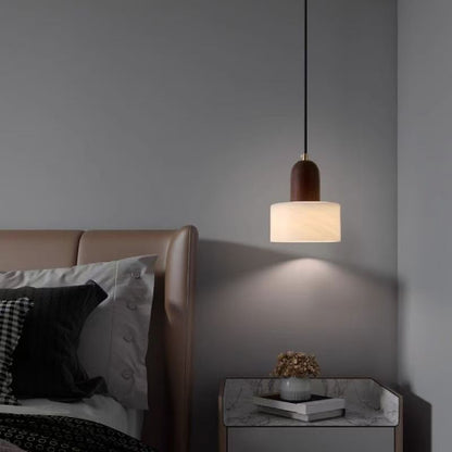lampe suspendue blanc et rouge