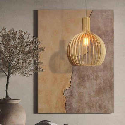 lampe-suspendue-cage-décoration