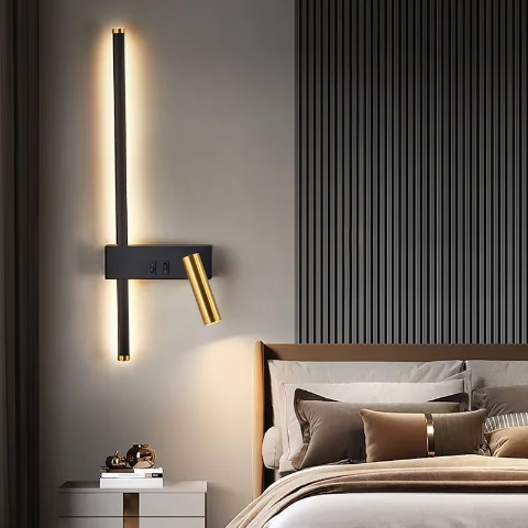 liseuse-murale-lampe de chevet gauche