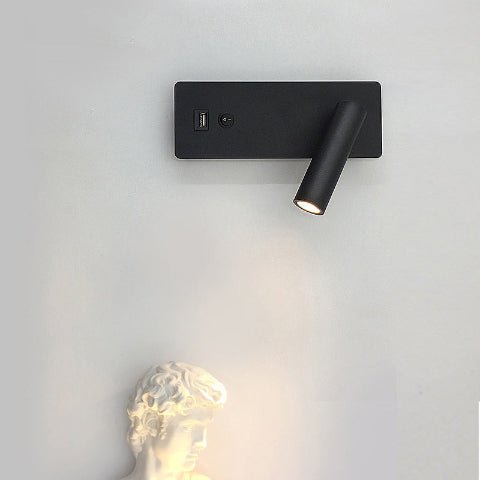 liseuse murale noire