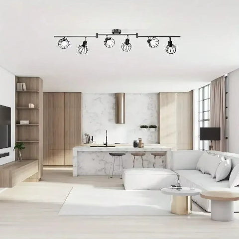 plafonnier cuisine installation linéaire