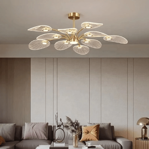 plafonnier design 10  petales