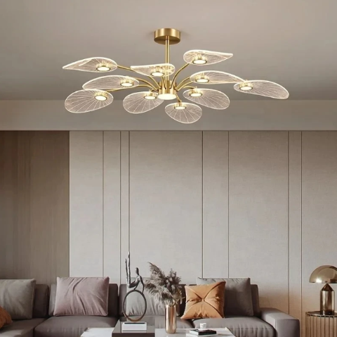 plafonnier design 10  petales