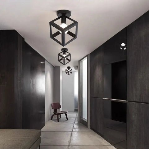 plafonnier industriel installation en serie