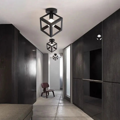 plafonnier industriel installation en serie