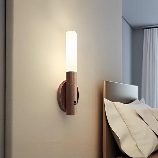APPLIQUE MURALE BOIS | Design Lumineux
