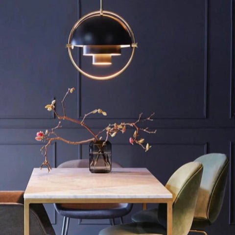 Ssuspension boule decore salle a manger