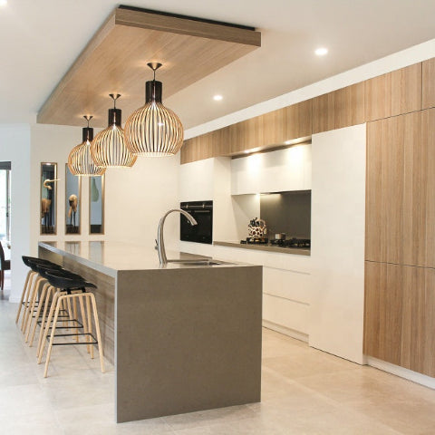 suspension-cuisine-bois-ilot-central