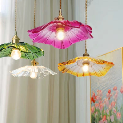 suspension fleur couleur gaie