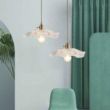 SUSPENSION FLEUR | Floral Blanc - Lumière de Léora