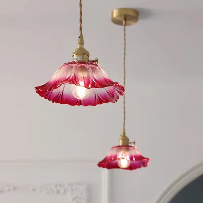Suspension fleur colorée — FLORAL