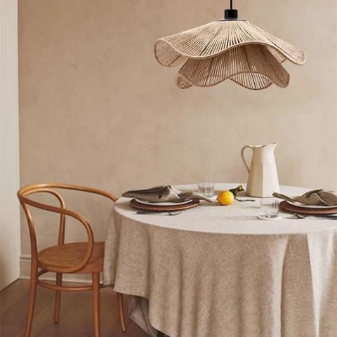 suspension fleur salle de repas