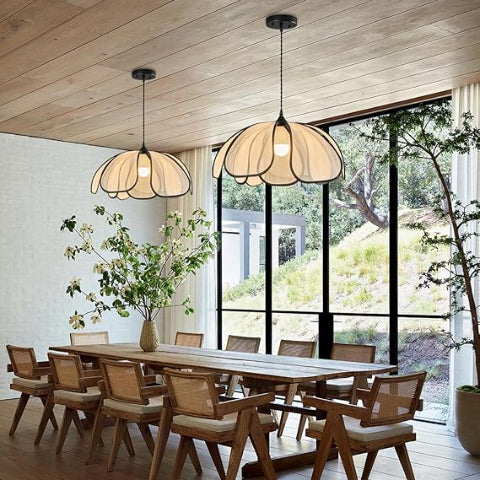 suspension fleur veranda