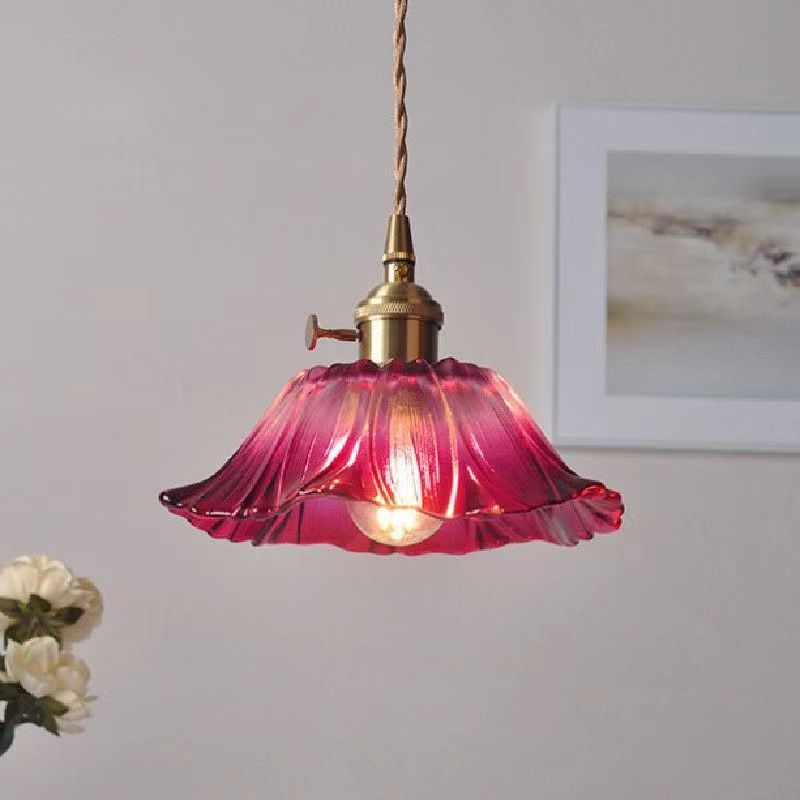 Suspension fleur colorée — FLORAL